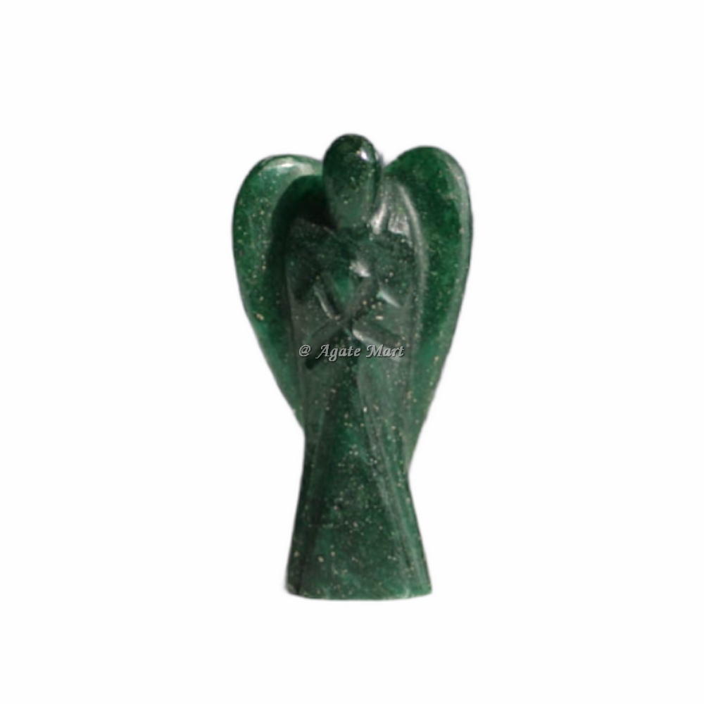 Dark Green Aventurine Healing Angel