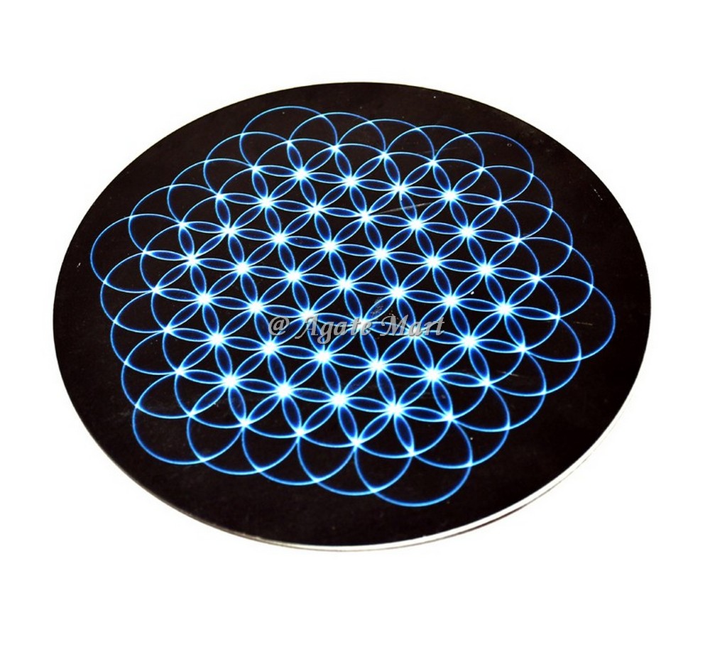 Flower Of Life Dowsing Pendulum Board