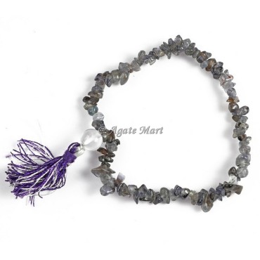 Iolite Chips Chips Stones Bracelet