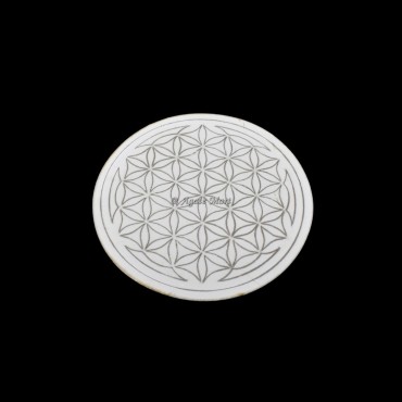 Flower of Life Engraved MDF Grid