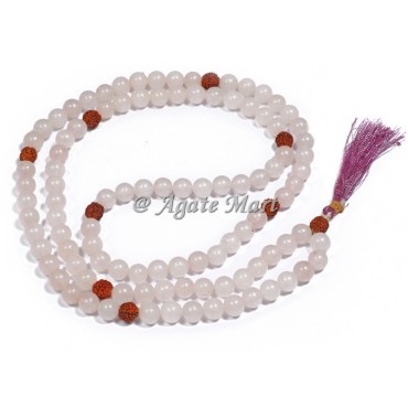 Garnet Faceted Prayer 108 Beads Japa Mala