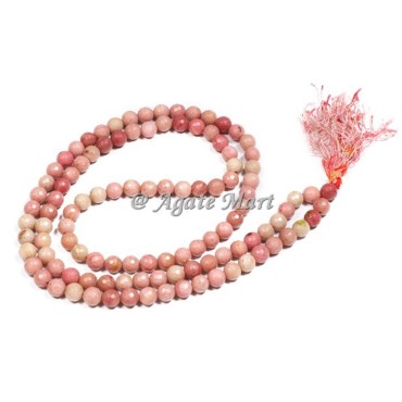 Peach Aventurine Prayer 108 Beads Japa Mala