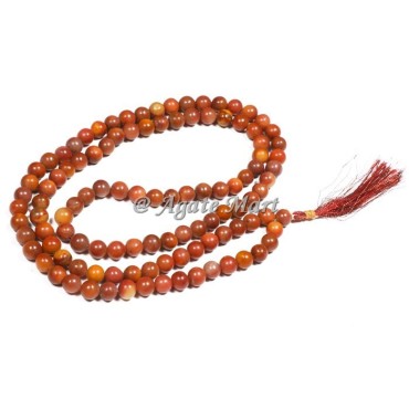 Green Jade Dyed Prayer 108 Beads Japa Mala