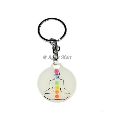Chakra Buddha Healing Keyring