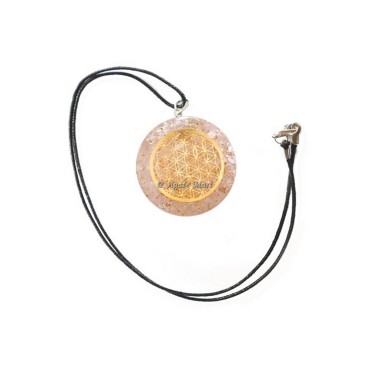 Seven Chakra Orgonite Wire Wrap Crystals Pendants