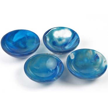 Blue Onyx Hand Made Bowl