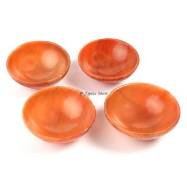 Peach Aventurine Hand Made Bowl