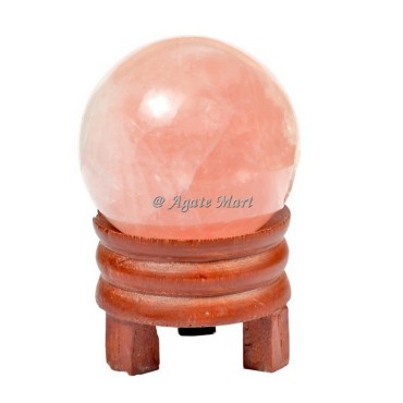 Rose Quartz Crystals Sphere