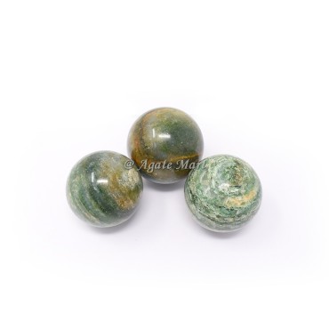 Fancy Jasper Crystals Sphere
