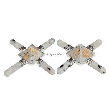 Rainbow Moonstone Usai Reiki Crystals Energy Generator