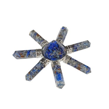 Lapis Lazuli Seven Pencils Crystals Energy Generator
