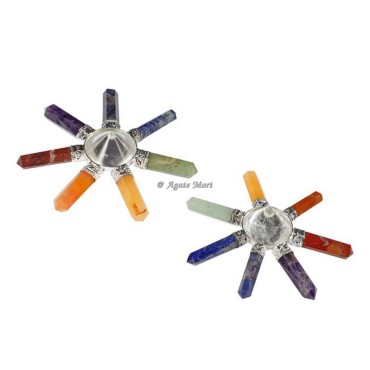 Seven Chakra Crystals Energy Generator