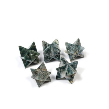 Tree Agate Merkaba Healing Star