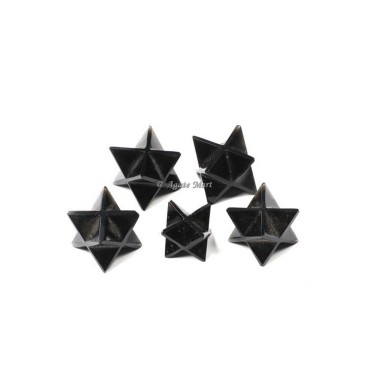Black Jasper Merkaba Healing Star