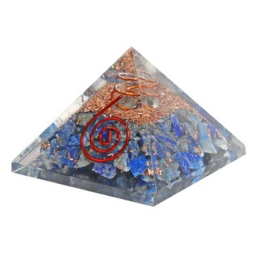 Lapis Lazuli Orgonite Crystals Pyramid