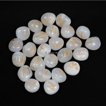 White Onyx Rune Set