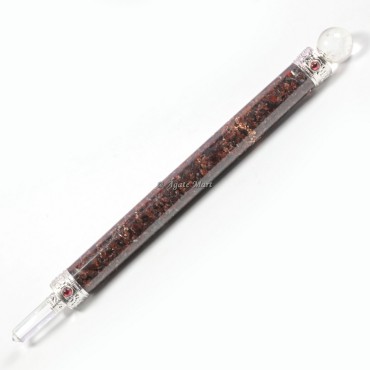 Garnet Healing Stick Wand