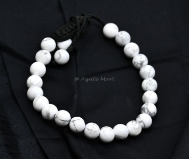 Howlite Adjustable Bracelet