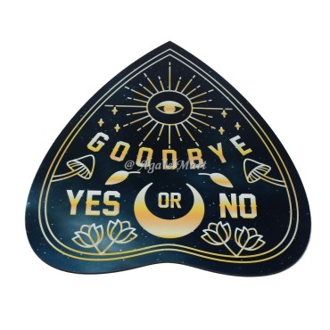 Heart With Rainbow Printed MDF Divination Pendulum Board