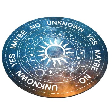 Moon Phase Printed MDF Pendulum Board Divination Boards