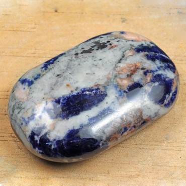 Sodalite Palm Stones