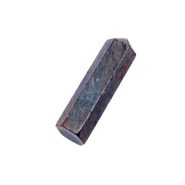 Black Tourmaline Terminated Faceted Pencil