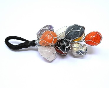 Assorted Gemstones More Stone Hanging For Door And Home