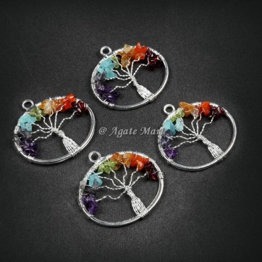 Tree Of Life Circle Shape Pendant