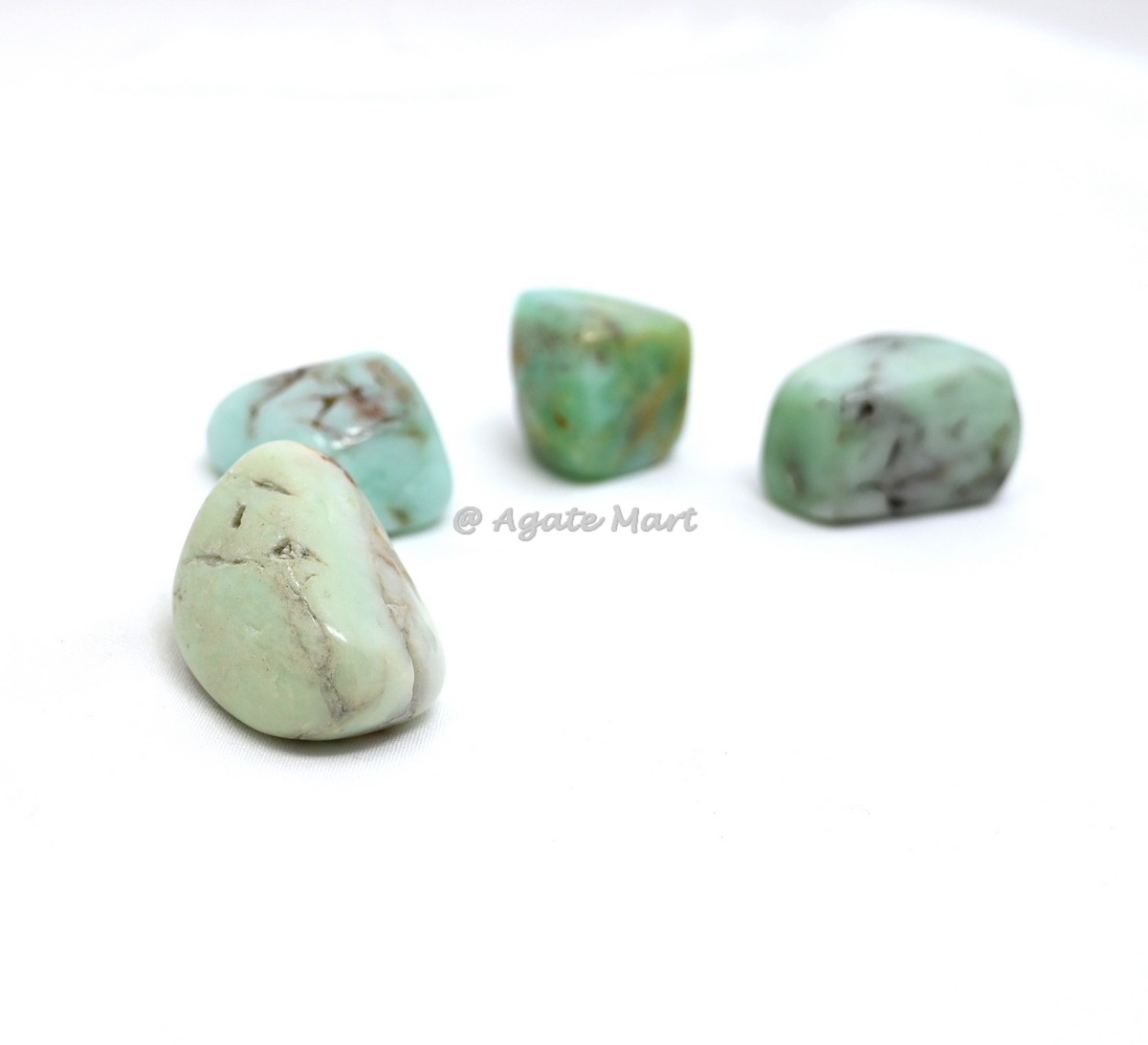 Chrysoprase Tumbled Stones
